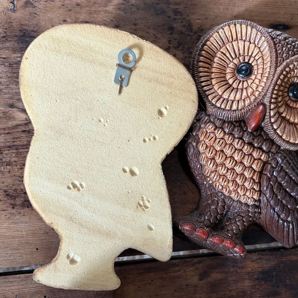 Vintage Mid Century Modern “Big Eye” Owl Decor